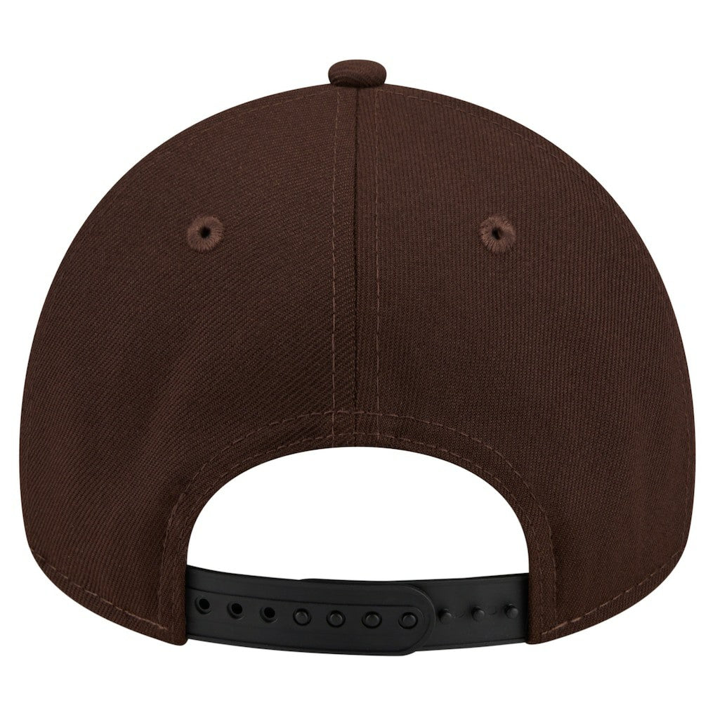 Pittsburgh Steelers New Era Burnt Wood A-Frame 9FORTY Adjustable Hat - Dark Brown online