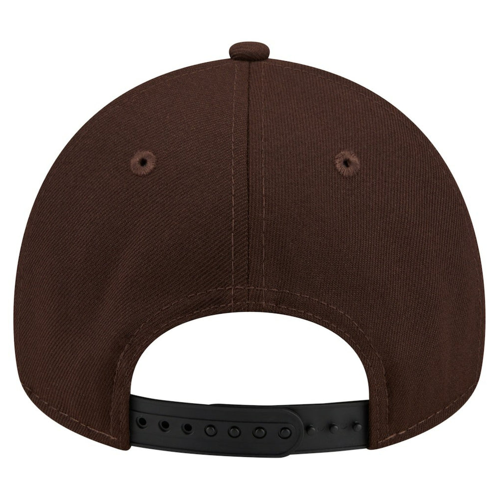 Pittsburgh Steelers New Era Burnt Wood A-Frame 9FORTY Adjustable Hat - Dark Brown online