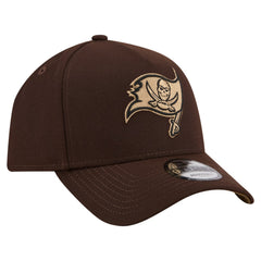 Tampa Bay Buccaneers New Era Burnt Wood A-Frame 9FORTY Adjustable Hat - Dark Brown online