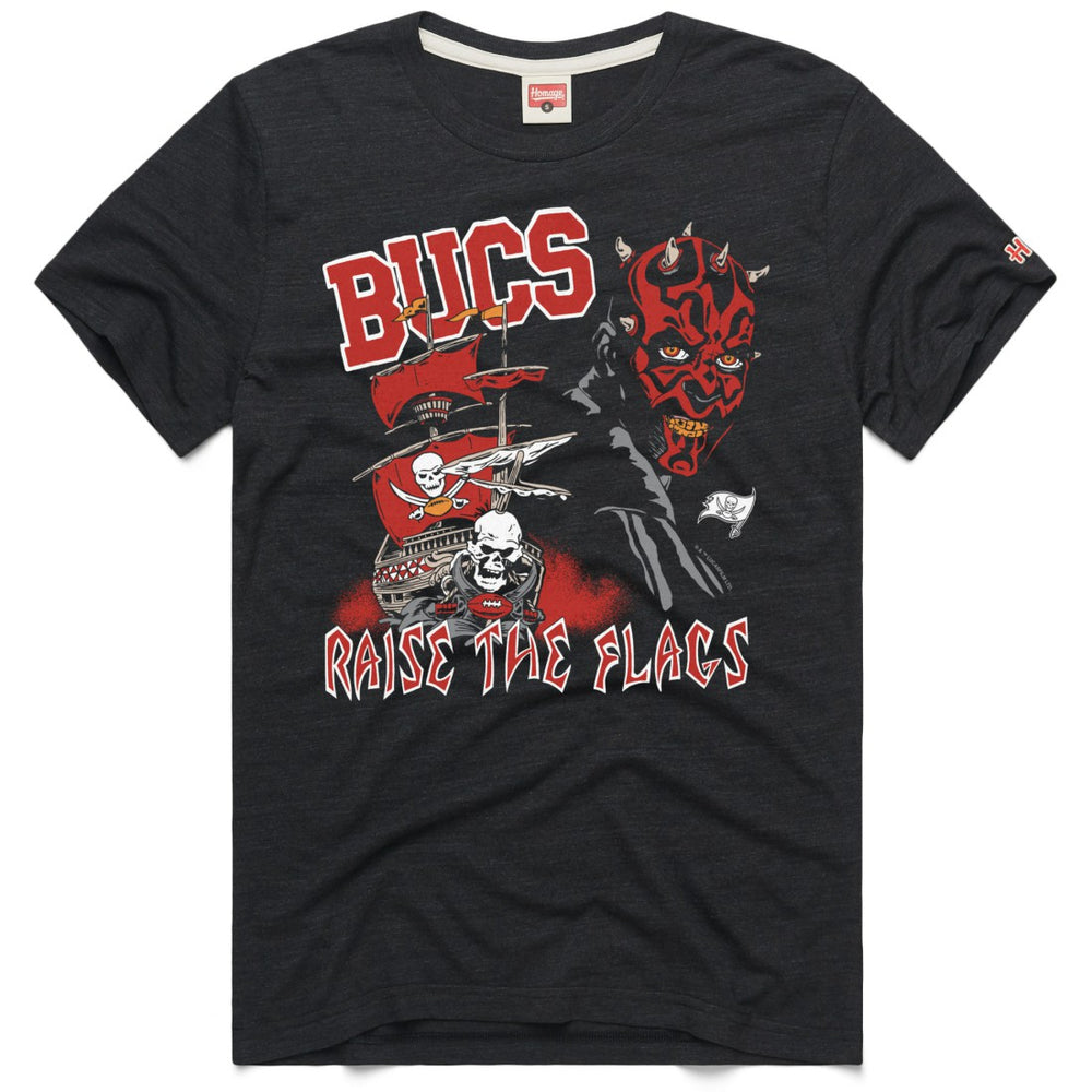 Tampa Bay Buccaneers Homage Unisex Star Wars x NFL Tri-Blend T-Shirt - Charcoal outlet