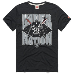 Las Vegas Raiders Homage Unisex Star Wars x NFL Tri-Blend T-Shirt - Charcoal sale