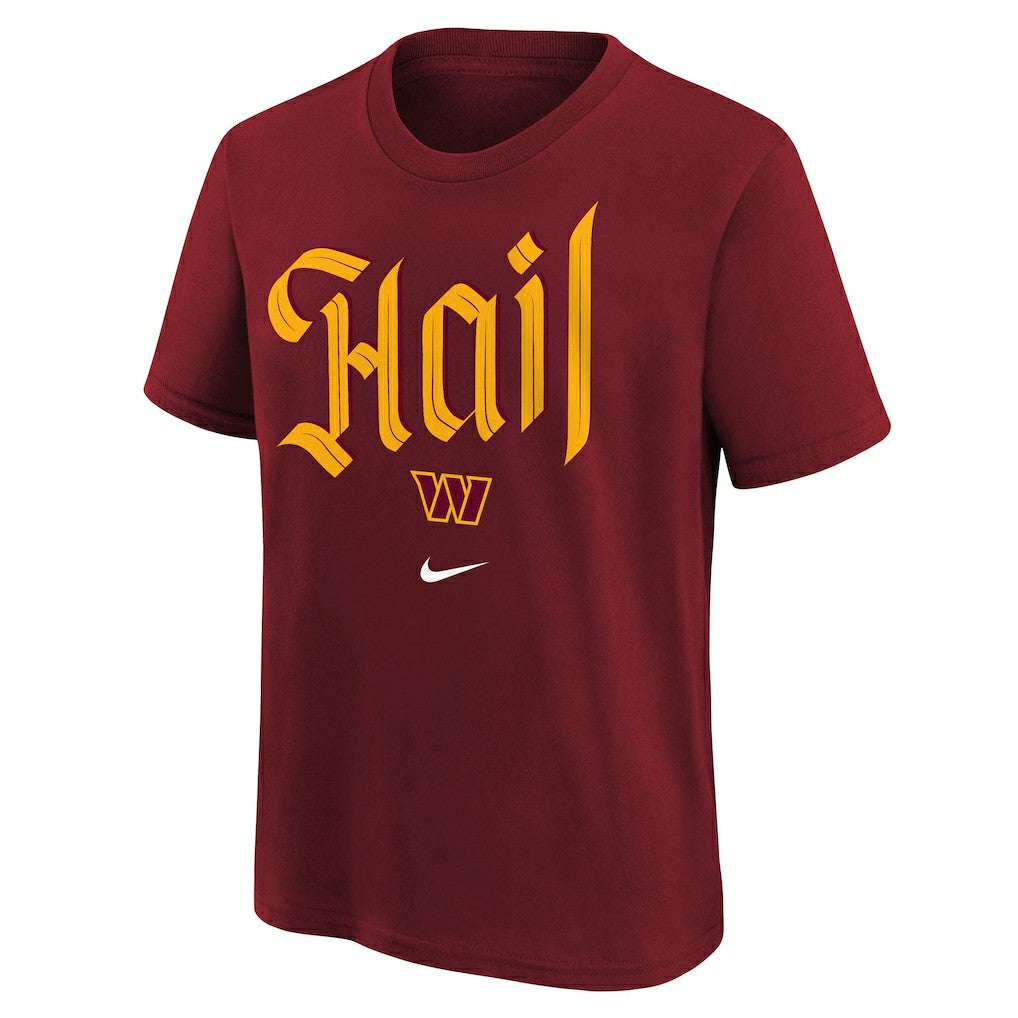 Washington Commanders Youth Hail T-Shirt - Burgundy for sale