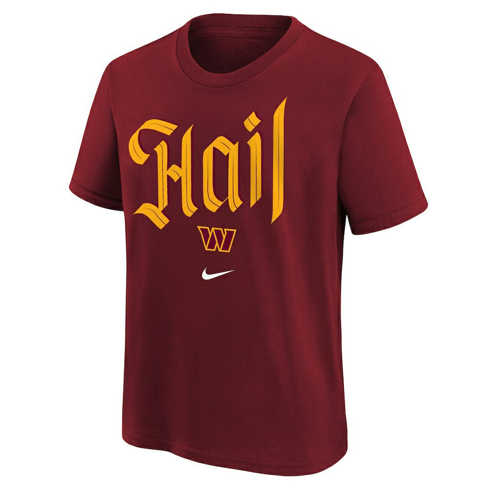 Washington Commanders Youth Hail T-Shirt - Burgundy for sale