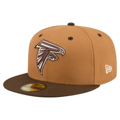 Atlanta Falcons New Era Two-Tone Walnut 59FIFTY Fitted Hat - Light Brown/Dark Brown cheap