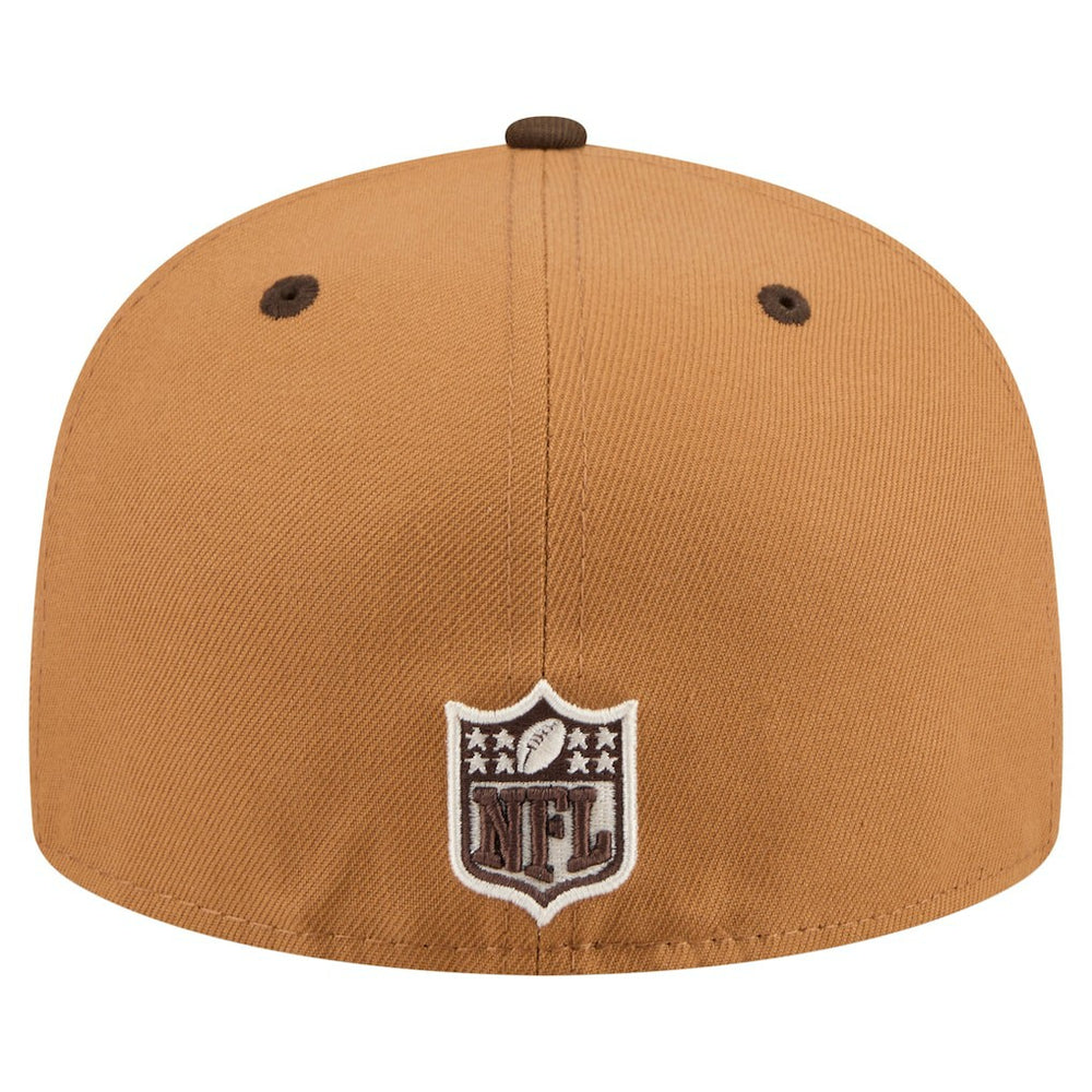 Atlanta Falcons New Era Two-Tone Walnut 59FIFTY Fitted Hat - Light Brown/Dark Brown cheap
