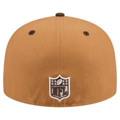 Atlanta Falcons New Era Two-Tone Walnut 59FIFTY Fitted Hat - Light Brown/Dark Brown cheap