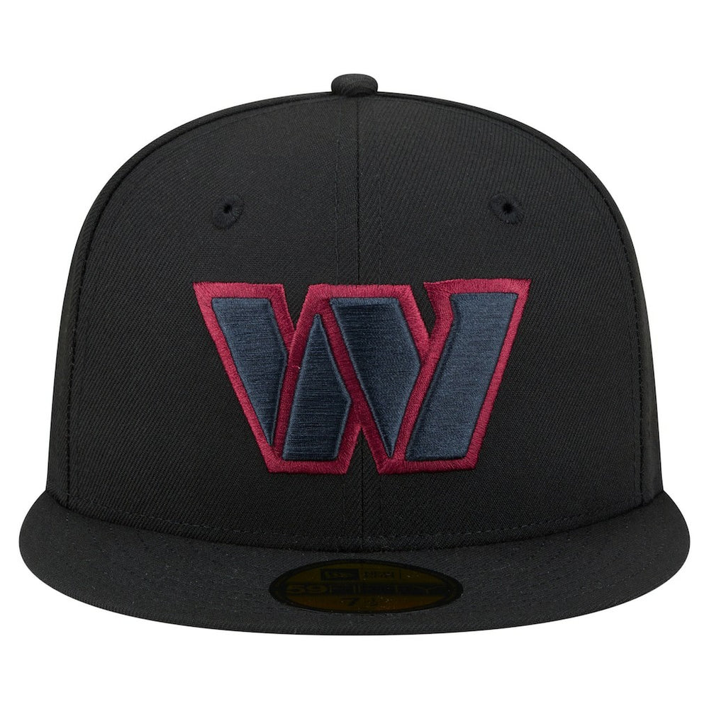 Washington Commanders New Era Color Pop 59FIFTY Fitted Hat - Black discount