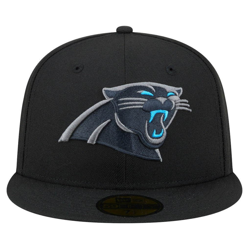 Carolina Panthers New Era Color Pop 59FIFTY Fitted Hat - Black discount