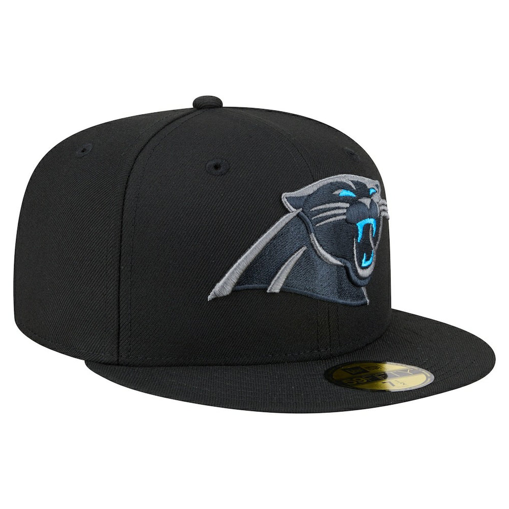 Carolina Panthers New Era Color Pop 59FIFTY Fitted Hat - Black discount