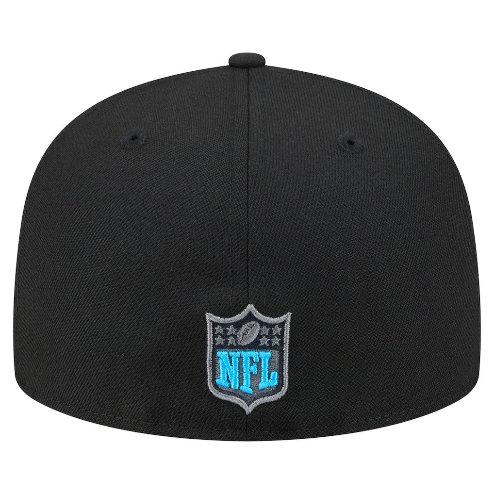 Carolina Panthers New Era Color Pop 59FIFTY Fitted Hat - Black discount
