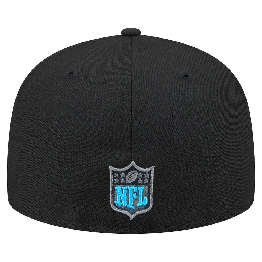 Carolina Panthers New Era Color Pop 59FIFTY Fitted Hat - Black discount