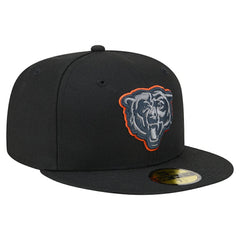 Chicago Bears New Era Color Pop 59FIFTY Fitted Hat - Black for sale