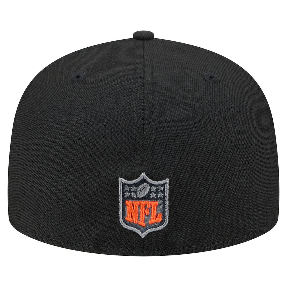 Chicago Bears New Era Color Pop 59FIFTY Fitted Hat - Black for sale