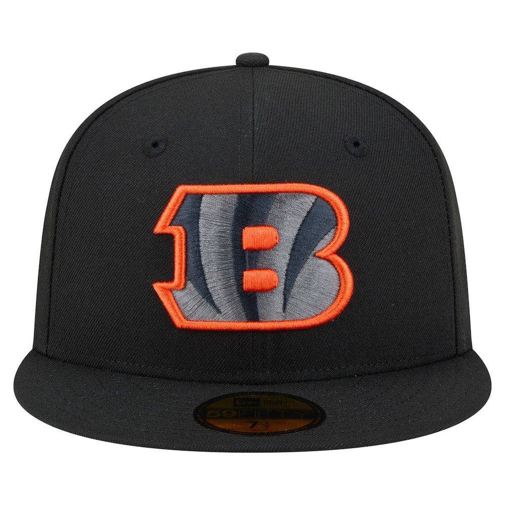 Cincinnati Bengals New Era Color Pop 59FIFTY Fitted Hat - Black sale