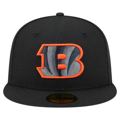 Cincinnati Bengals New Era Color Pop 59FIFTY Fitted Hat - Black sale
