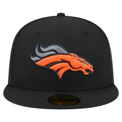 Denver Broncos New Era Color Pop 59FIFTY Fitted Hat - Black discount