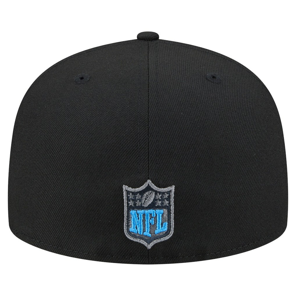 Detroit Lions New Era Color Pop 59FIFTY Fitted Hat - Black discount