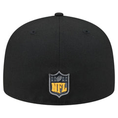 Green Bay Packers New Era Color Pop 59FIFTY Fitted Hat - Black cheap