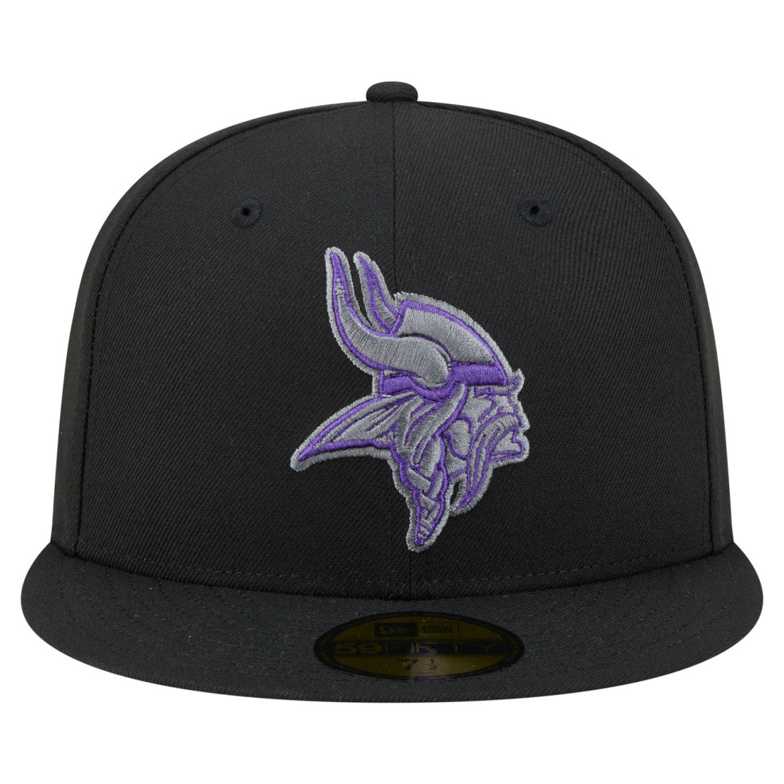 Minnesota Vikings New Era Color Pop 59FIFTY Fitted Hat - Black discount