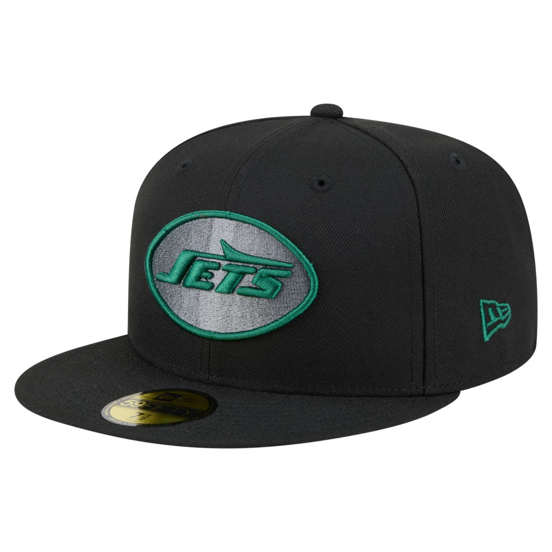 New York Jets New Era Color Pop 59FIFTY Fitted Hat - Black on sale