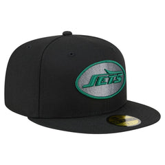New York Jets New Era Color Pop 59FIFTY Fitted Hat - Black on sale