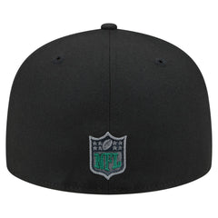 New York Jets New Era Color Pop 59FIFTY Fitted Hat - Black on sale