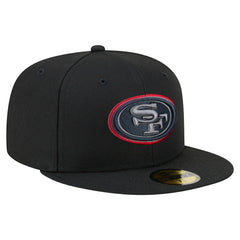 San Francisco 49ers New Era Color Pop 59FIFTY Fitted Hat - Black sale