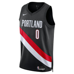 Damian Lillard Portland Trail Blazers Unisex Swingman Player Jersey sale - Icon Editi- Black on sale