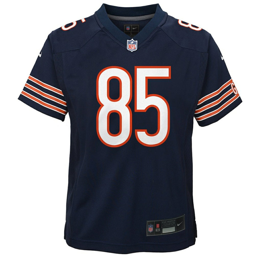Cole Kmet Chicago Bears Youth Team Game Jersey - Navy discount
