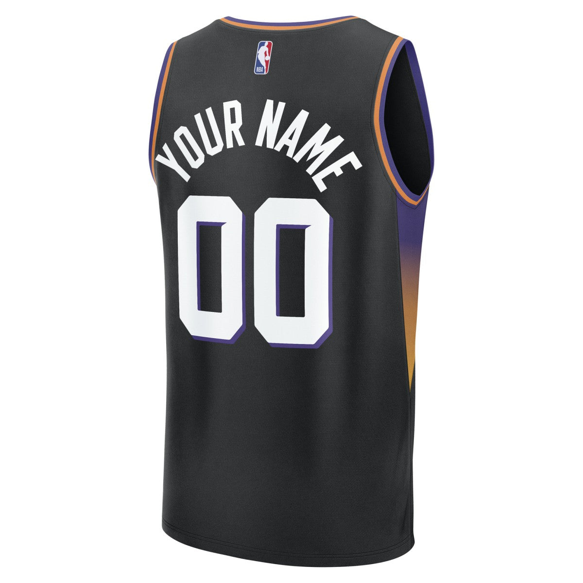 Phoenix Suns Youth Fastbreak Custom Jersey - Statement Edition - Black outlet