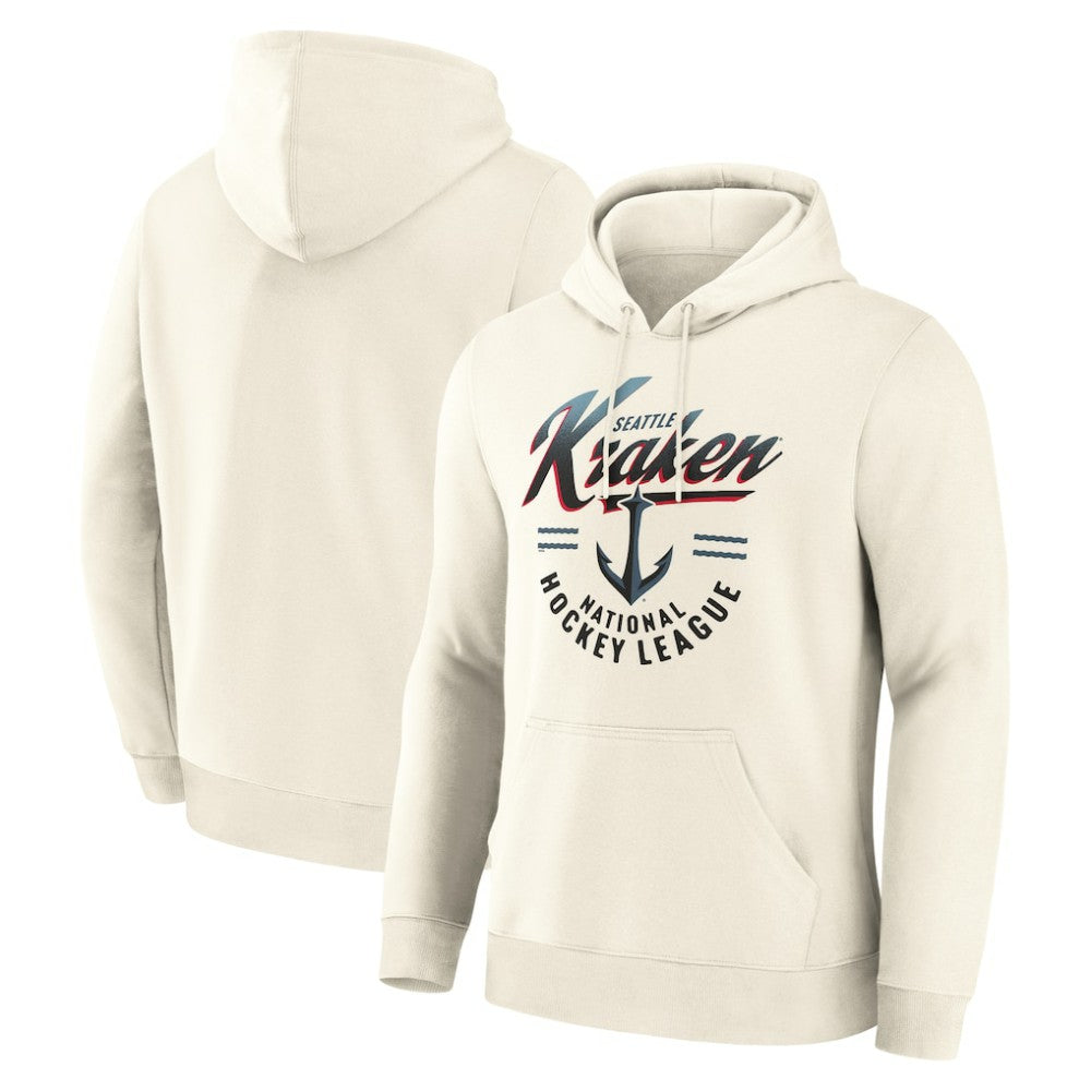 Seattle Kraken Fanatics Legacy Hoodie - Cream Hoodies