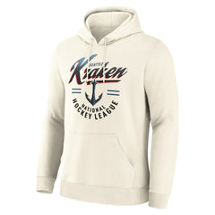 Seattle Kraken Fanatics Legacy Hoodie - Cream Hoodies