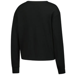 Indianapolis Colts New Era Women's Sport Night Thermal Long Sleeve Cropped T-Shirt - Black online
