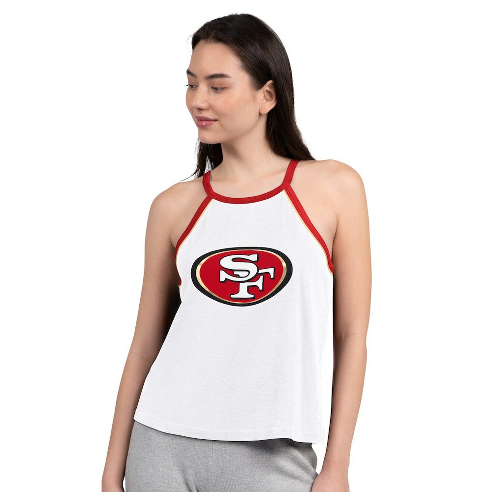 San Francisco 49ers G-III 4Her by Carl Banks Women's Redemption Win Slub Tank Top - White cheap