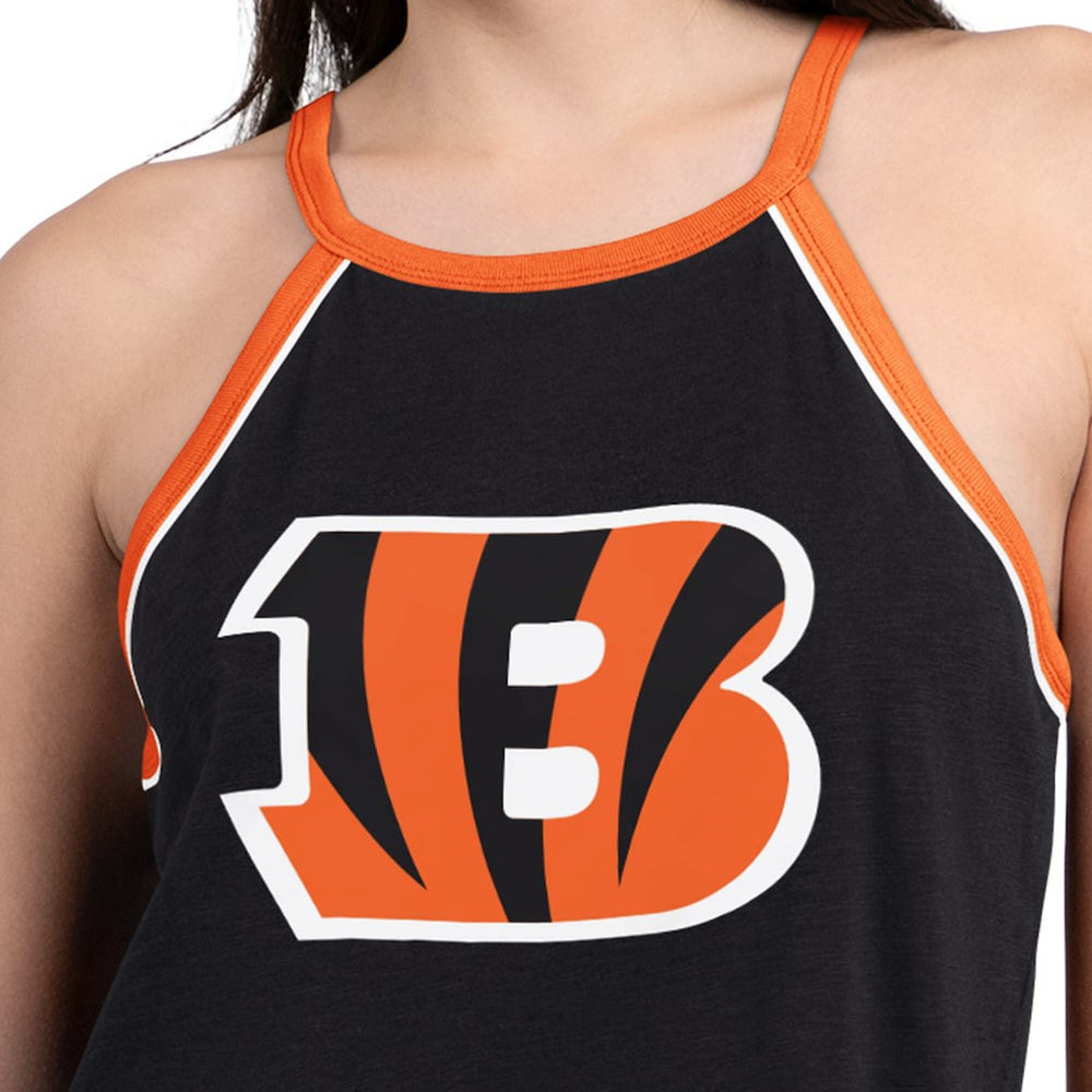 Cincinnati Bengals G-III 4Her by Carl Banks Women's Redemption Win Slub Tank Top - Black online