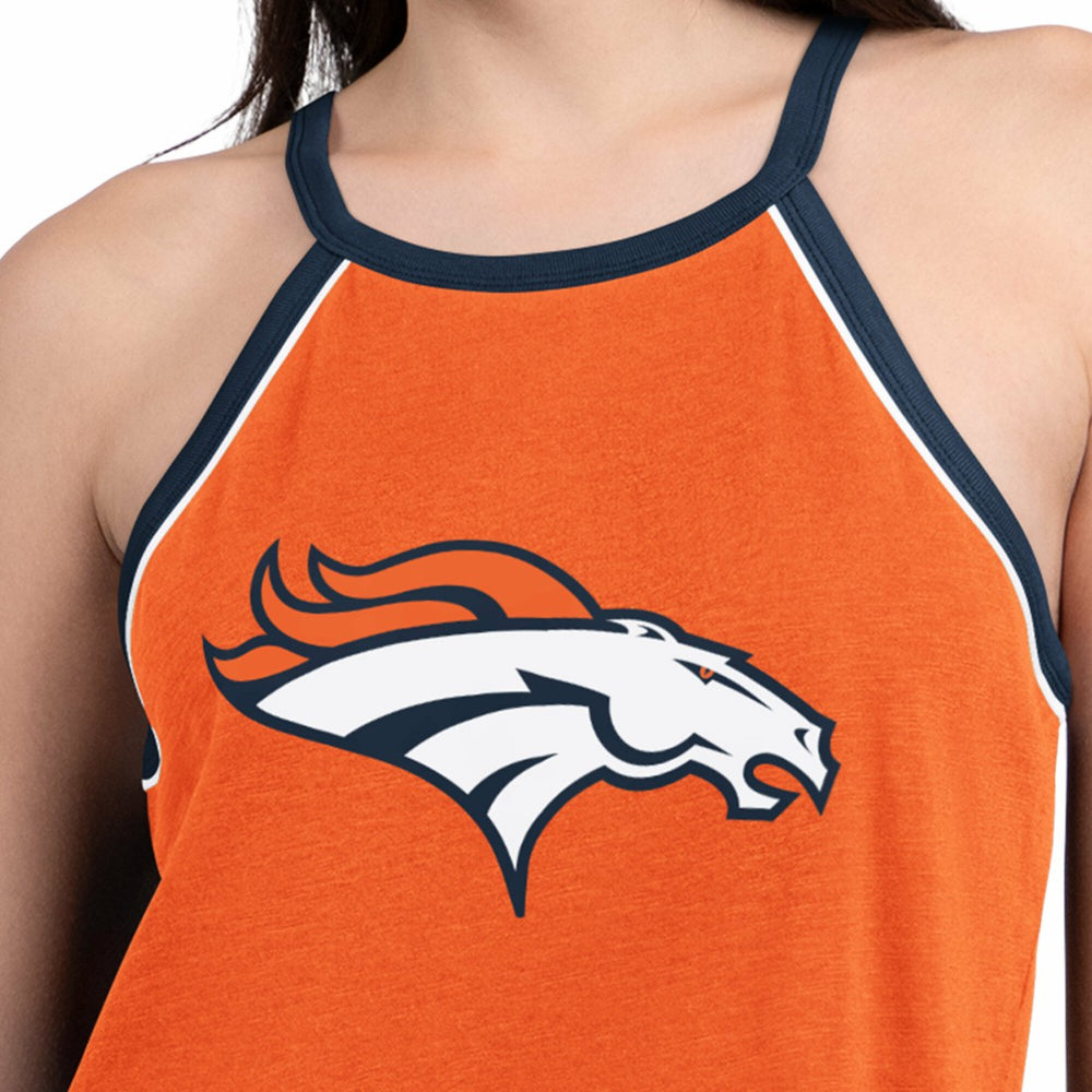 Denver Broncos G-III 4Her by Carl Banks Women's Redemption Win Slub Tank Top - Orange outlet