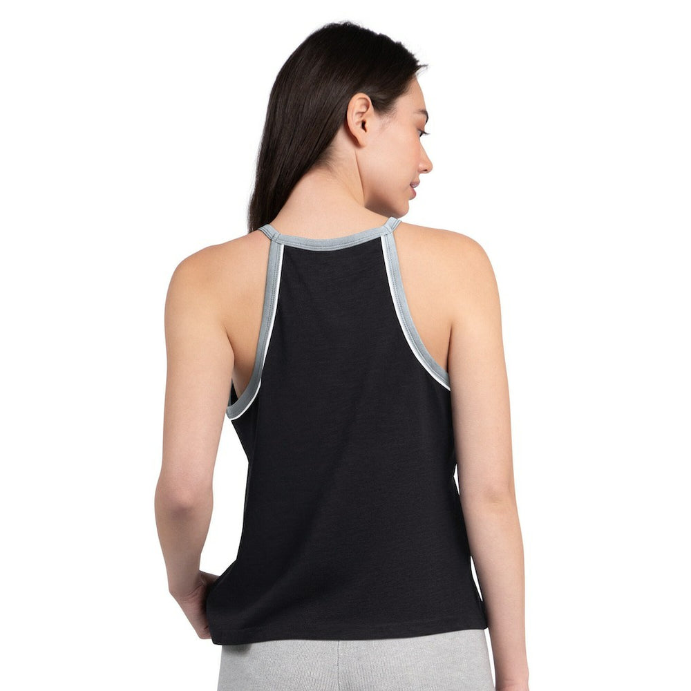 Las Vegas Raiders G-III 4Her by Carl Banks Women's Redemption Win Slub Tank Top - Black sale