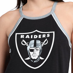 Las Vegas Raiders G-III 4Her by Carl Banks Women's Redemption Win Slub Tank Top - Black sale