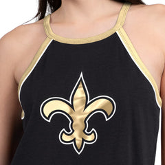 New Orleans Saints G-III 4Her by Carl Banks Women's Redemption Win Slub Tank Top - Black discount