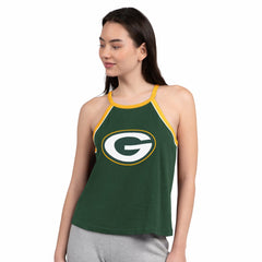 Green Bay Packers G-III 4Her by Carl Banks Women's Redemption Win Slub Tank Top - Green outlet