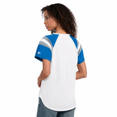 Detroit Lions Starter Women's Game On Notch Neck T-Shirt - White for sale