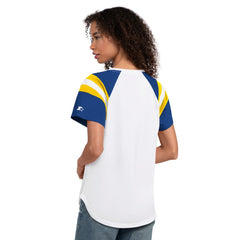 Los Angeles Rams Starter Women's Game On Notch Neck T-Shirt - White cheap