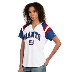 New York Giants Starter Women's Game On Notch Neck T-Shirt - White outlet