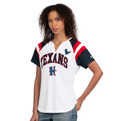 Houston Texans Starter Women's Game On Notch Neck T-Shirt - White online