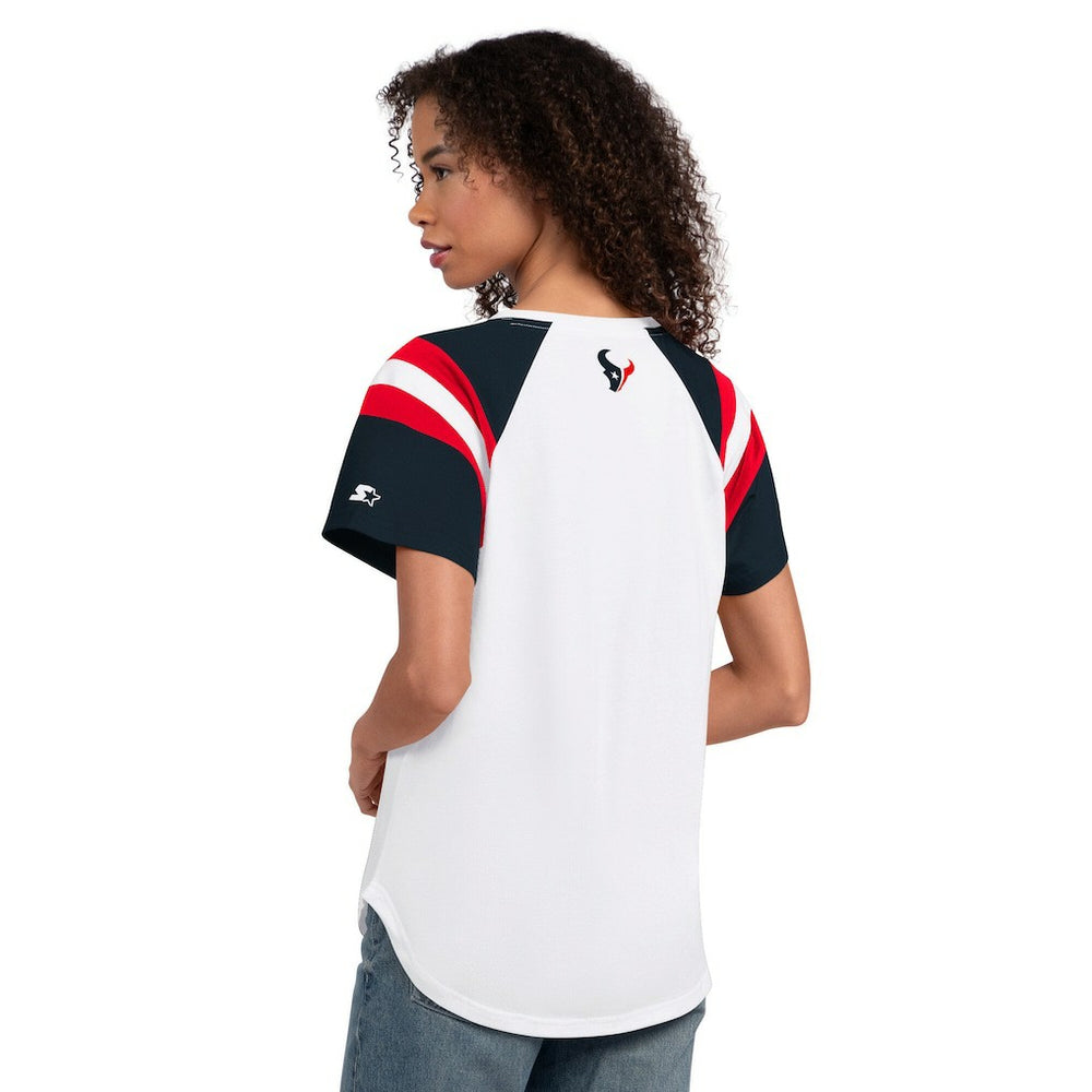 Houston Texans Starter Women's Game On Notch Neck T-Shirt - White online