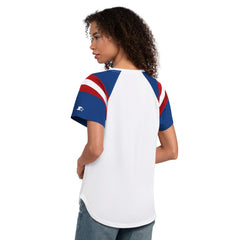 Buffalo Bills Starter Women's Game On Notch Neck T-Shirt - White cheap