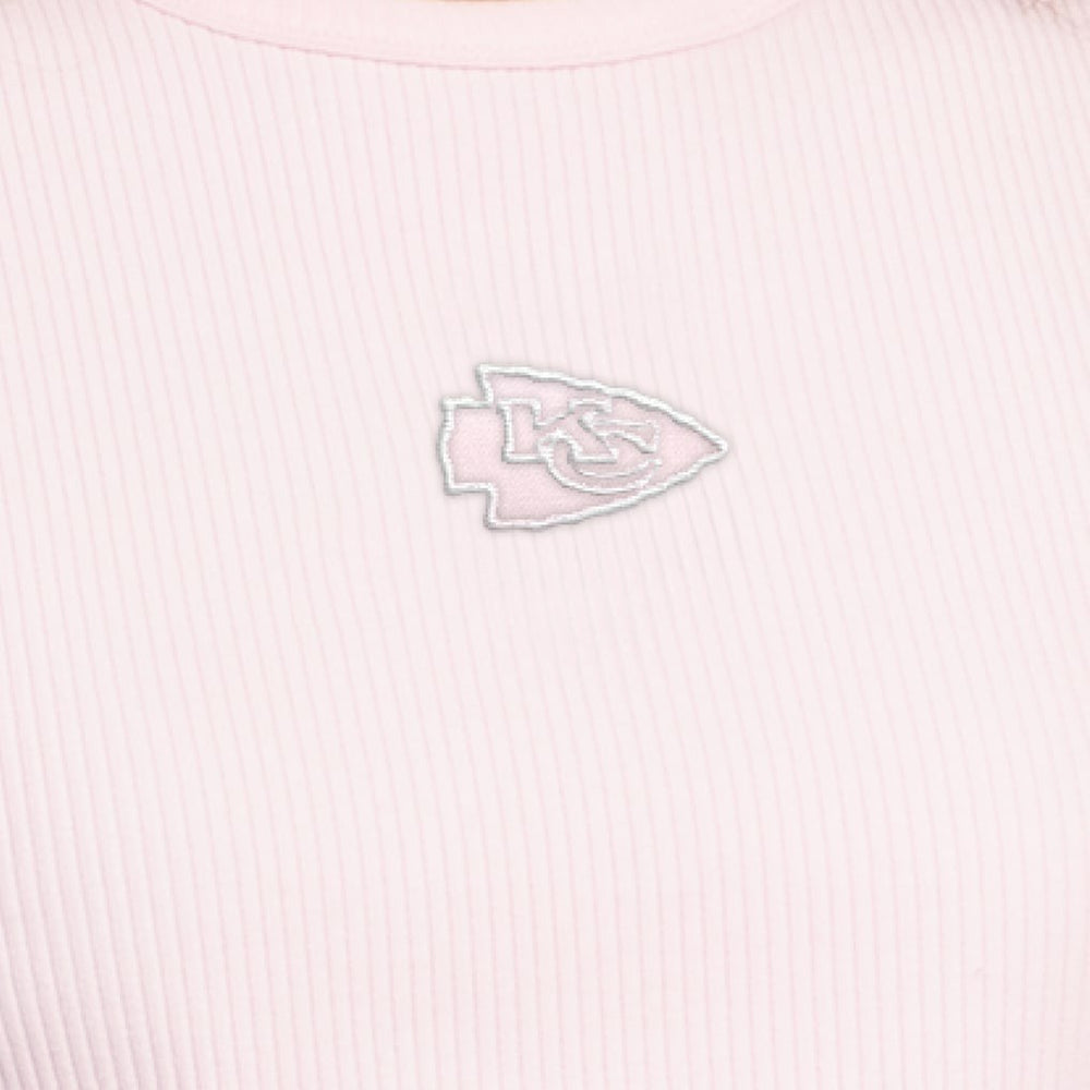 Kansas City Chiefs Starter Women's Travel Pastels Cropped Tank - Pastel Pink cheap