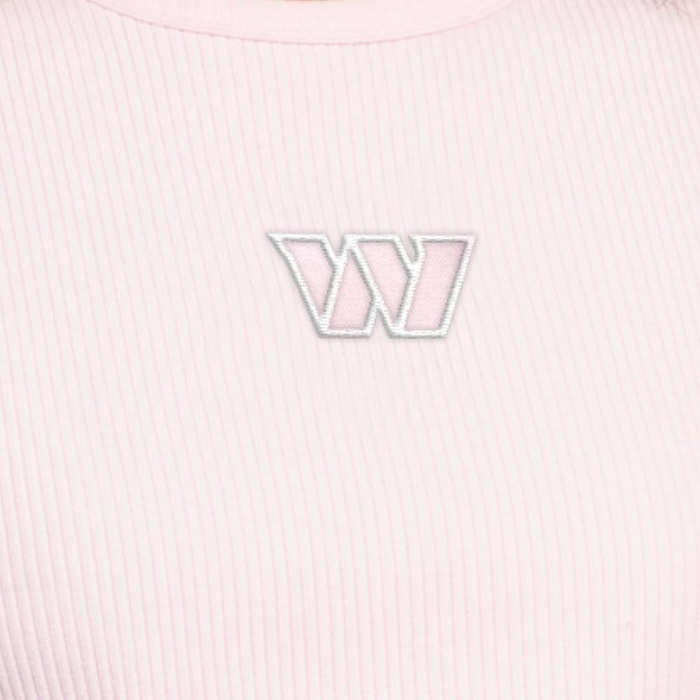 Washington Commanders Starter Women's Travel Pastels Cropped Tank - Pastel Pink for sale