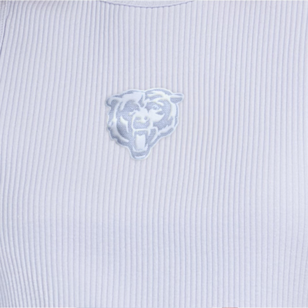 Chicago Bears Starter Women's Pastels Ribbed Tank Top - Light Blue discount