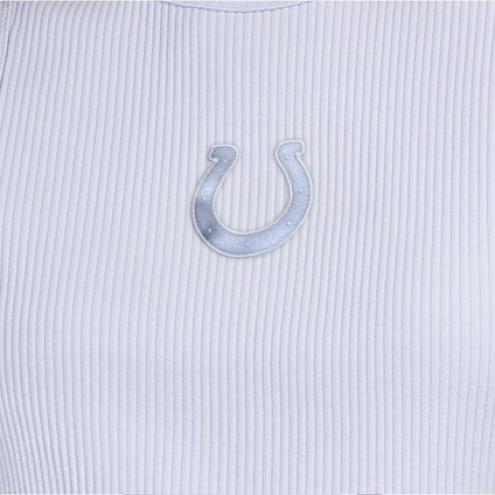 Indianapolis Colts Starter Women's Travel Pastels Cropped Tank - Pastel Blue online